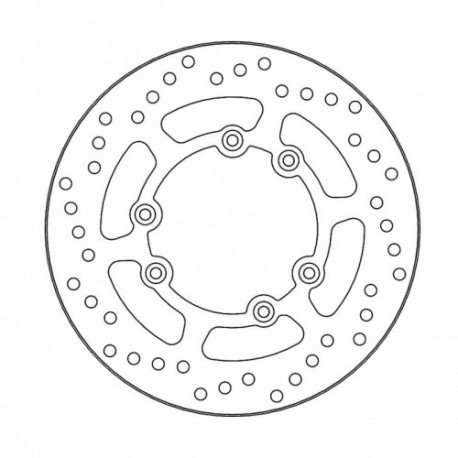 Disque de frein arriÃ¨re MOTO MASTER VintageÂ Â KTM MX 125 / 250 / 300/ 350 (19