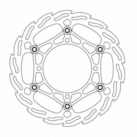 Disque de frein avant MOTO MASTER Diam.260 Flame Kawasaki