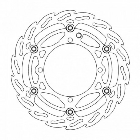 Disque de frein avant MOTO MASTER Diam.270 Flame fSherco SE250, SE300,