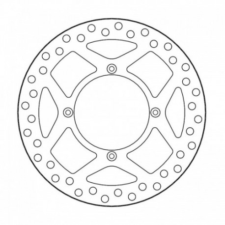 Disque de frein avant MOTO MASTER Vintage  Kawasaki KX 125/250 (89/02),