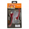 Paire de leviers MOTO MASTER Honda CRF rouge