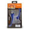 Paire de leviers MOTO MASTER Yamaha bleu