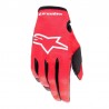 Gants Alpinestars Radar Mx22 Rouge Noir enfant taille L