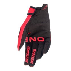 Gants Alpinestars Radar Mx22 Rouge Noir enfant taille L