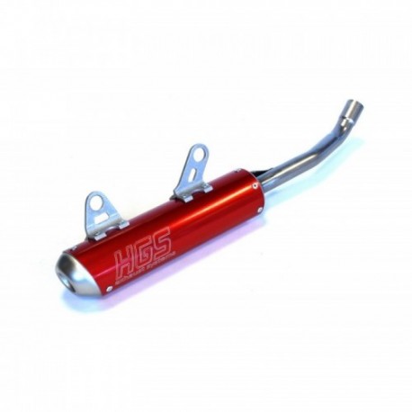 Silencieux HGS Gas Gas MC 125 2021 à 2023 Rouge