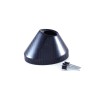 Embout de silencieux oval HGS 2 temps en carbone