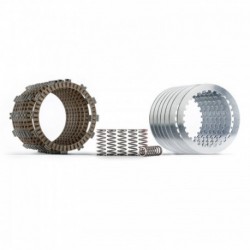 Kit disques d'embrayage avec ressorts HINSON 450 CRF 2021 à 2023 / 500 CR 1990 à 2001