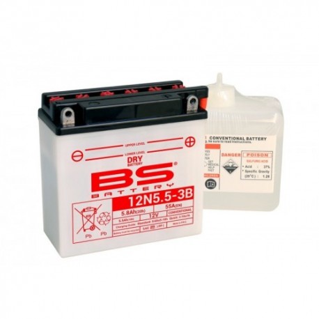 Batterie BS BATTERY 12N5.5-3B