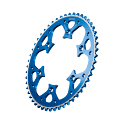 Couronne aluminium TALON Radialite CR CRF Couleur bleue 48 dents