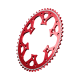 Couronne aluminium TALON Radialite Couleur Rouge 41 dents