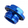 Bouchon de cuve carburateur KEIHIN PWK PWM FCR MX Bleu