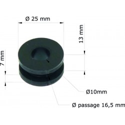 Silent bloc TOURMAX - diamètre 10 pack de 10