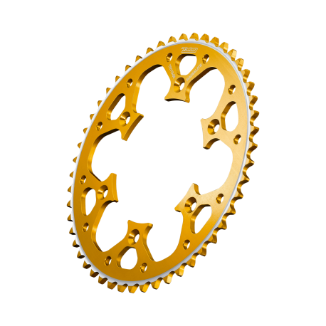 Couronne aluminium TALON Radialite Couleur OR 48 dents
