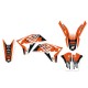 Kit complet BLACKBIRD Dream Graphic 4 KTM SX / SXF