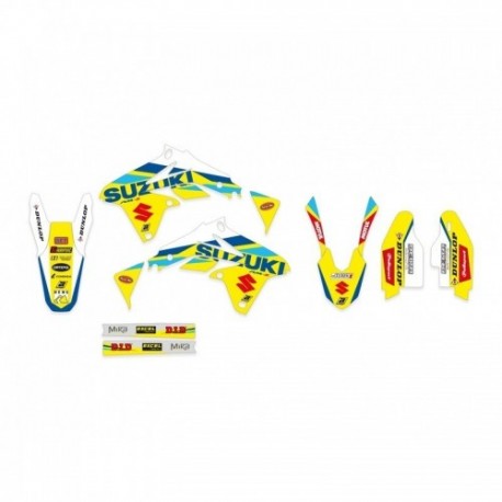 Kit deco BLACKBIRD Replica SUZUKI RMZ Kevin Strijbos 2020