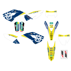 Kit deco BLACKBIRD Replica Trophy 21 - Husqvarna FC / TC / TE / FE