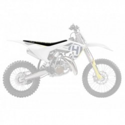 Housse de selle BLACKBIRD Zebra noir/jaune Husqvarna 85 TC