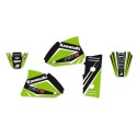 Kit complet BLACKBIRD Dream Graphic 4 Kawasaki 60 KX