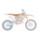 Housse de selle BLACKBIRD Pyramid orange KTM 85 SX