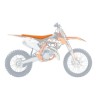 Housse de selle BLACKBIRD Pyramid orange KTM 85 SX