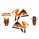 Kit deco BLACKBIRD Dream Graphic 4 KTM