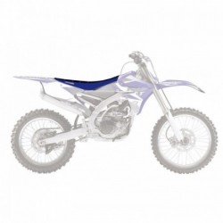 Housse de selle BLACKBIRD Zebra noire/bleu Yamaha YZ YZF
