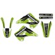 Kit complet BLACKBIRD Dream Graphic 4 Kawasaki 125 KX