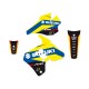 Kit complet BLACKBIRD Dream Graphic 4 Suzuki 80 RM