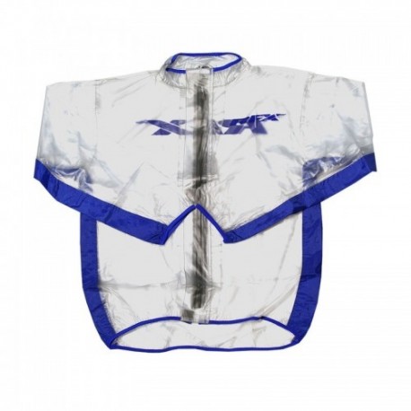 Veste de pluie RFX sport (Transparent / Bleu) - taille M