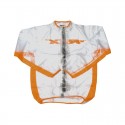 Veste de pluie RFX sport (Transparent / Orange) - taille enfant S (6-8 ans)