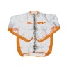 Veste de pluie RFX sport (Transparent / Orange) - taille enfant S (6-8 ans)