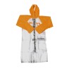 Imperméable long RFX Race (Transparent / Orange) - taille M