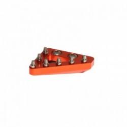 Embout de rechange solide CNC de levier de frein arrière RFX Pro (Orange)