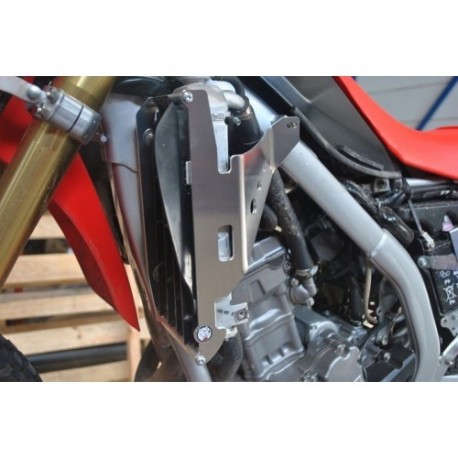 Protection de radiateur AXP aluminium - Honda 250 CRF L Protection de radiateur AXP aluminium - Honda 250 CRF L