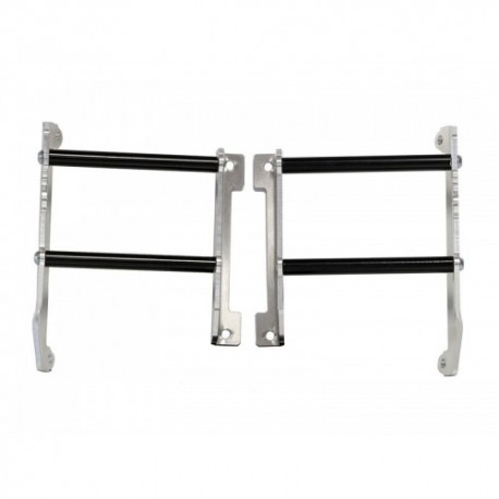 Protections de radiateurs AXP Noir KTM / GasGas / Husqvarna 125-500 23-