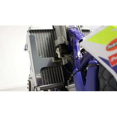 Protections de radiateurs AXP aluminium/noir Sherco