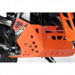 Sabot moteur AXP Adventure HDPE 8mm Orange KTM 790 / 890 ADVENTURE / R