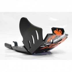 Sabot moteur AXP Xtrem HDPE Noir KTM EXCF250 / EXCF350 17-