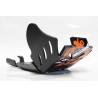 Sabot moteur AXP Xtrem HDPE Noir KTM EXCF250 / EXCF350 17-
