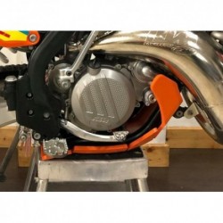 Sabot moteur AXP Xtrem HDPE Orange KTM 125 XCW 17-19 / 150 EXC TPI 20-22