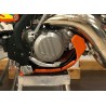 Sabot moteur AXP Xtrem HDPE Orange KTM 125 XCW 17-19 / 150 EXC TPI 20-22