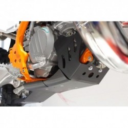 Sabot moteur AXP Xtrem HDPE Noir KTM 250SX / XC / 300XC / Husqvarna TC 250 / TX300 17-18