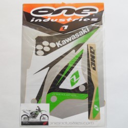 Kit déco + housse de selle 450 KXF 2006 à 2008 ONE