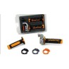 Poignée de gaz DOMINO KRK orange KTM Husqvarna