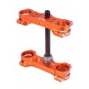 Té de fourche XTRIG ROCS Tech orange KTM 65 SX 2021 à 2024