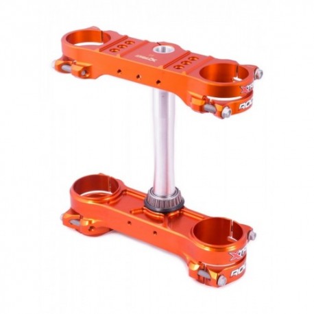 Té de fourche XTRIG ROCS Tech orange KTM SX / SX-F 2013 à 2022