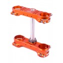 Té de fourche XTRIG ROCS Tech orange KTM SX / SX-F 2013 à 2022