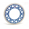 Couronne RENTHAL Twinring aluminium Ultra-Light anti-boue anodisé dur SX SXF EXC EXCF / TC FC TE FE / MC MCF EC ECF