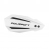 Protège mains Polisport Bullit blanc avec kit montage