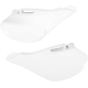 Plaques latérales UFO 125 KX / 250 KX 1999 à 2002 Blanc